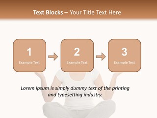 Figure Model Relaxation PowerPoint Template
