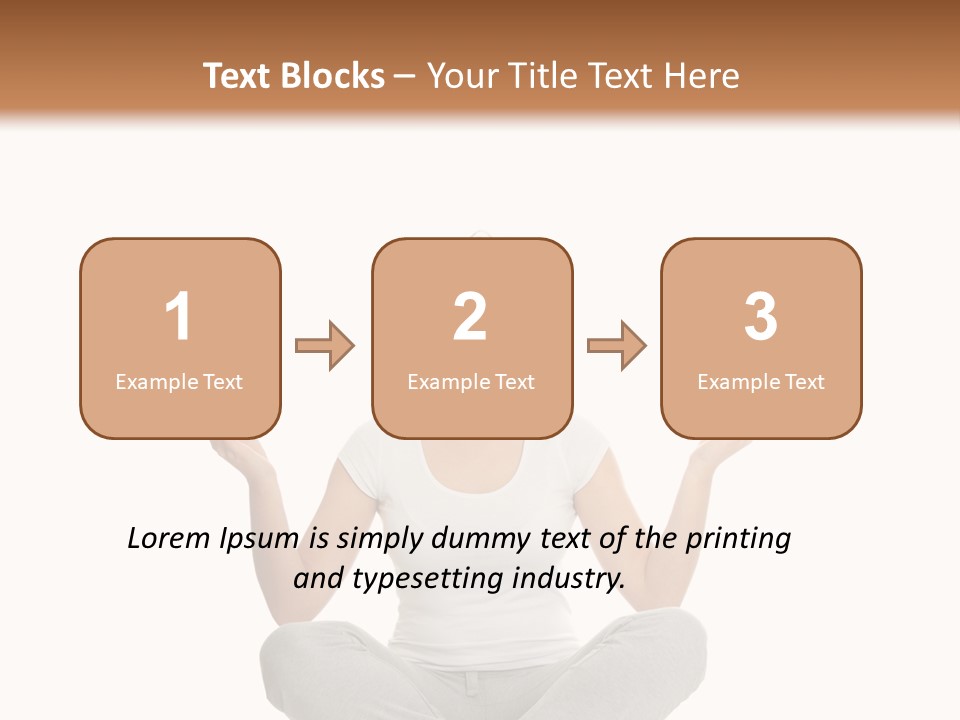 Figure Model Relaxation PowerPoint Template