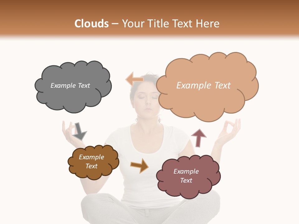 Figure Model Relaxation PowerPoint Template