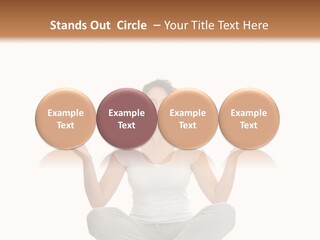 Figure Model Relaxation PowerPoint Template