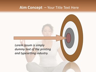 Figure Model Relaxation PowerPoint Template