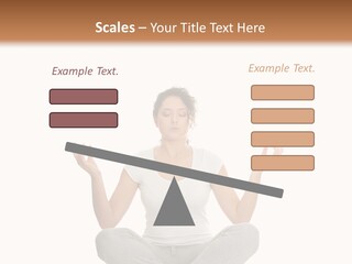 Figure Model Relaxation PowerPoint Template