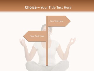 Figure Model Relaxation PowerPoint Template