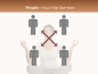 Figure Model Relaxation PowerPoint Template