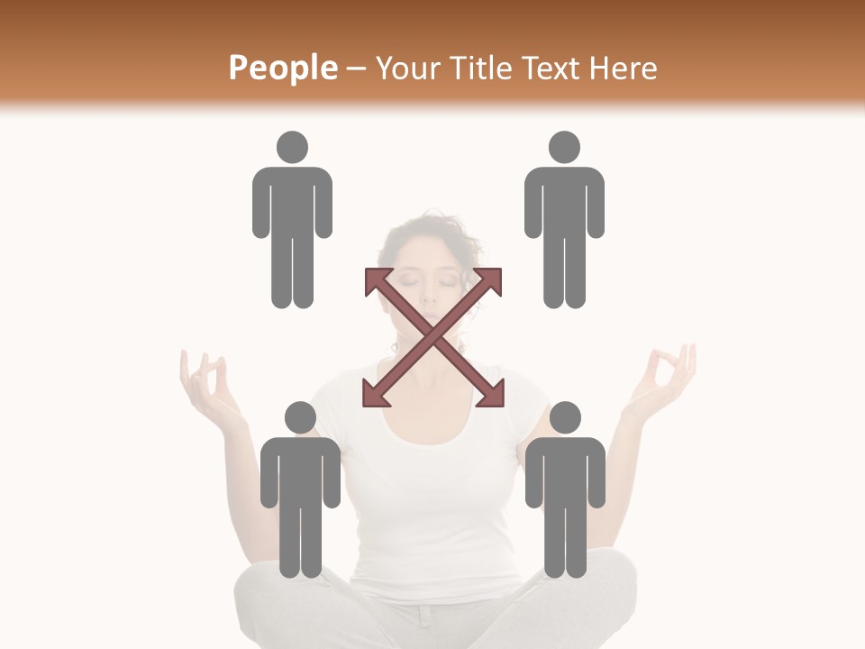 Figure Model Relaxation PowerPoint Template