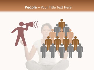 Figure Model Relaxation PowerPoint Template