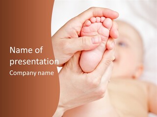 Delicate Gentle Closeup PowerPoint Template