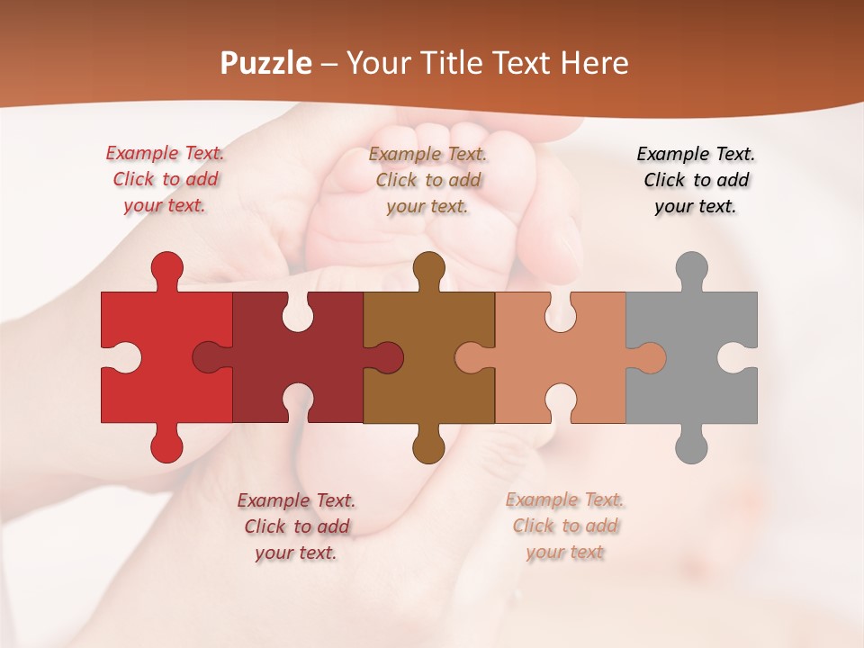 Delicate Gentle Closeup PowerPoint Template
