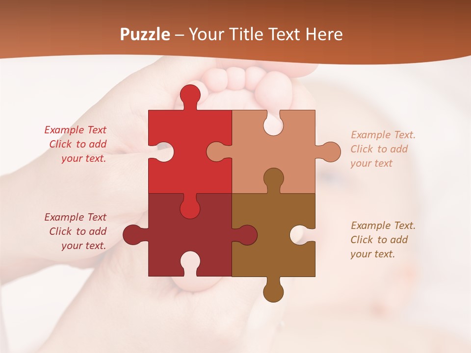 Delicate Gentle Closeup PowerPoint Template