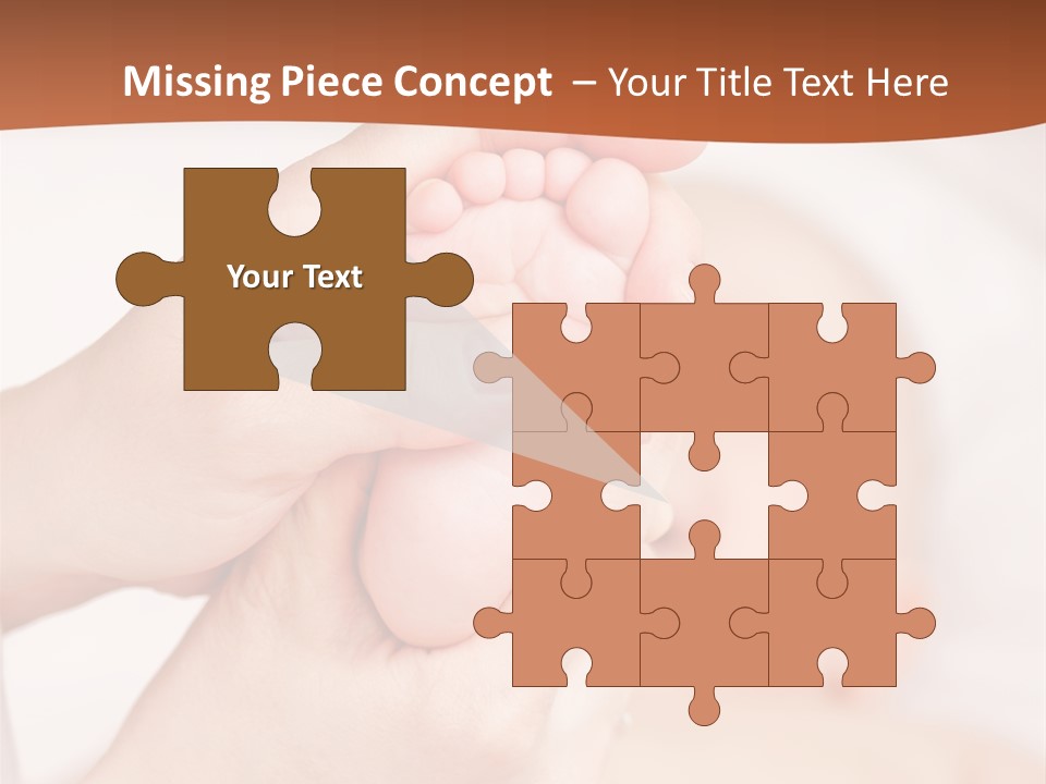 Delicate Gentle Closeup PowerPoint Template