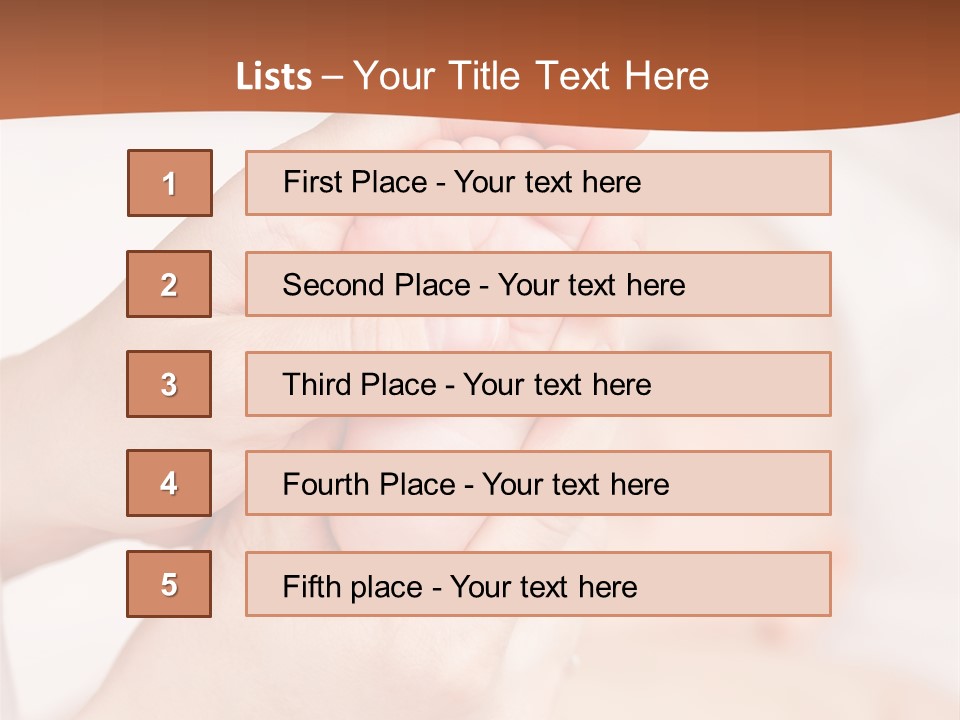 Delicate Gentle Closeup PowerPoint Template