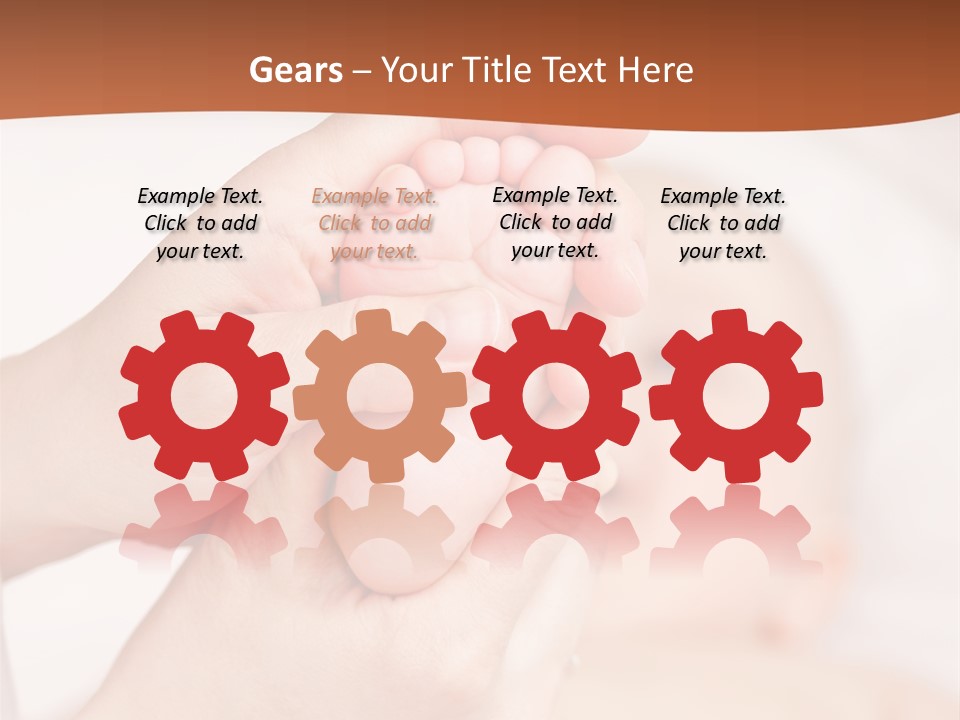 Delicate Gentle Closeup PowerPoint Template