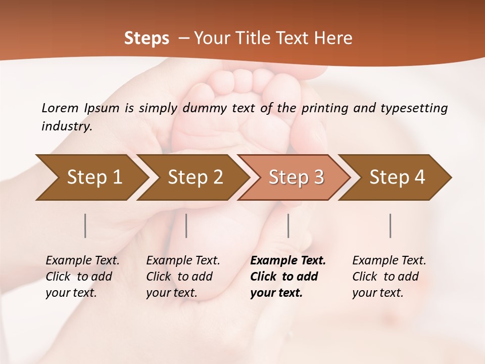 Delicate Gentle Closeup PowerPoint Template