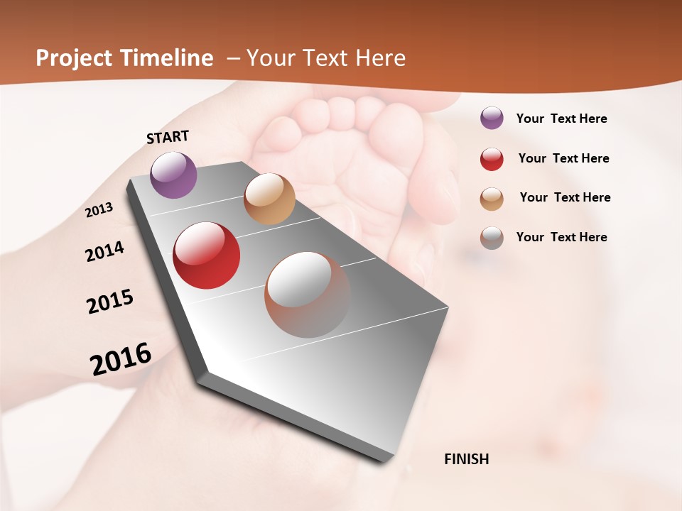 Delicate Gentle Closeup PowerPoint Template