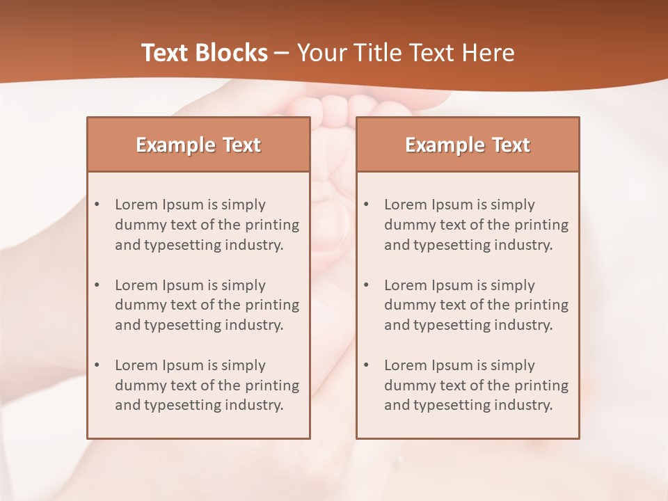 Delicate Gentle Closeup PowerPoint Template