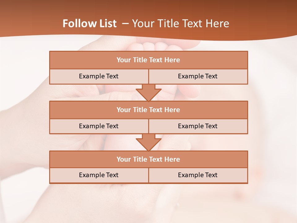 Delicate Gentle Closeup PowerPoint Template