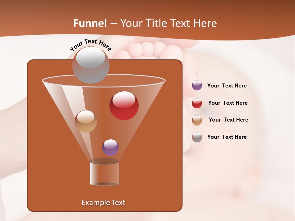 Delicate Gentle Closeup PowerPoint Template