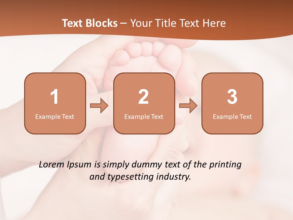 Delicate Gentle Closeup PowerPoint Template