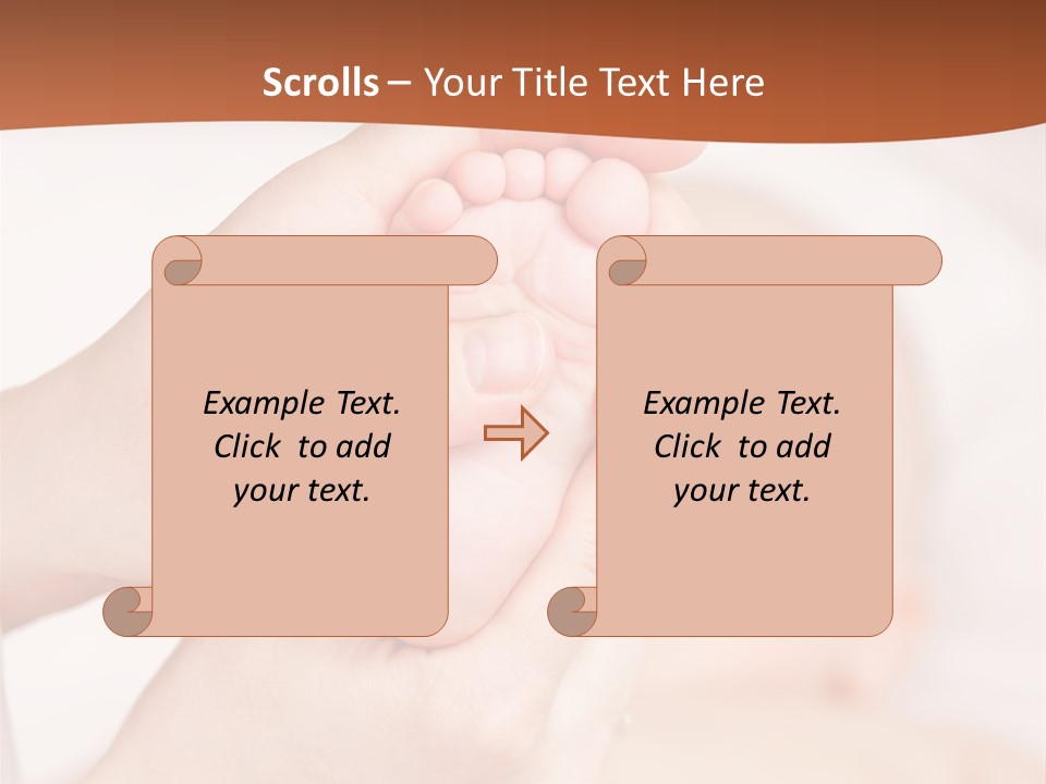 Delicate Gentle Closeup PowerPoint Template