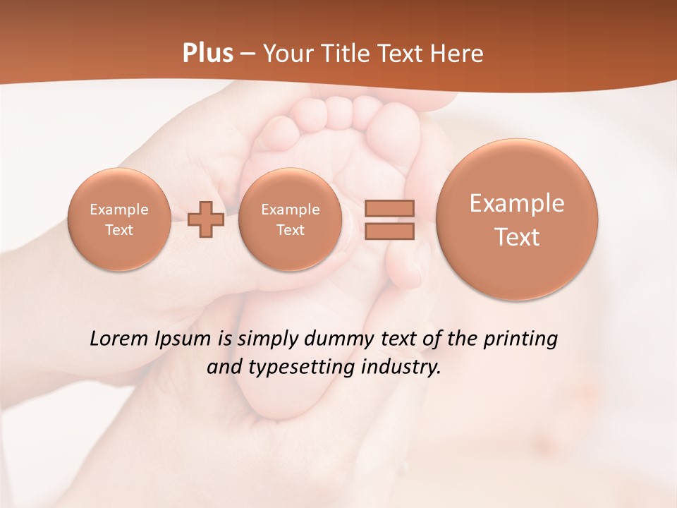 Delicate Gentle Closeup PowerPoint Template