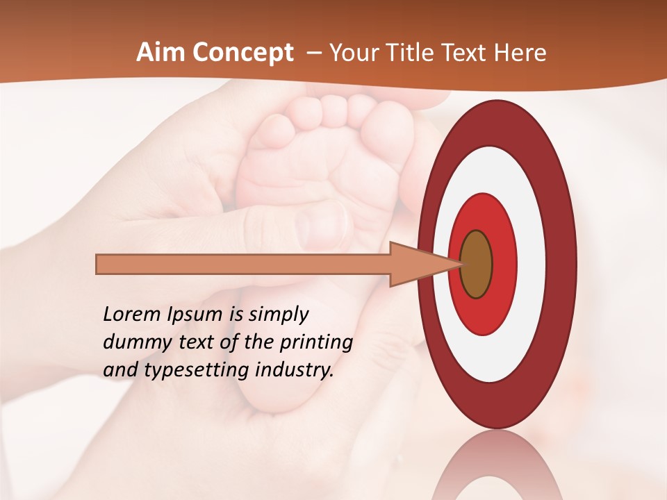 Delicate Gentle Closeup PowerPoint Template