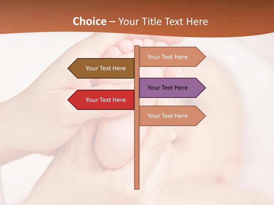 Delicate Gentle Closeup PowerPoint Template