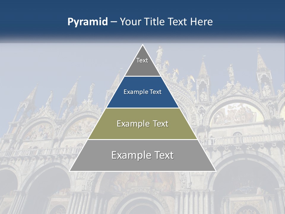 A Large Building With A Blue Sky In The Background PowerPoint Template