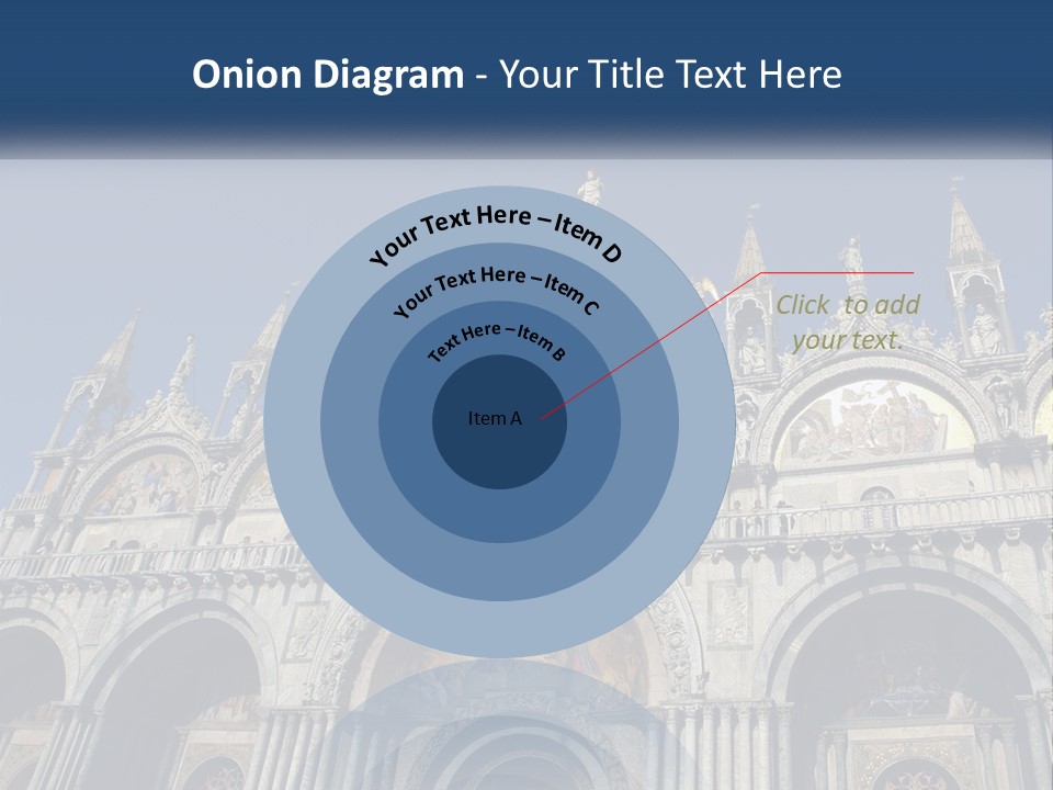 A Large Building With A Blue Sky In The Background PowerPoint Template