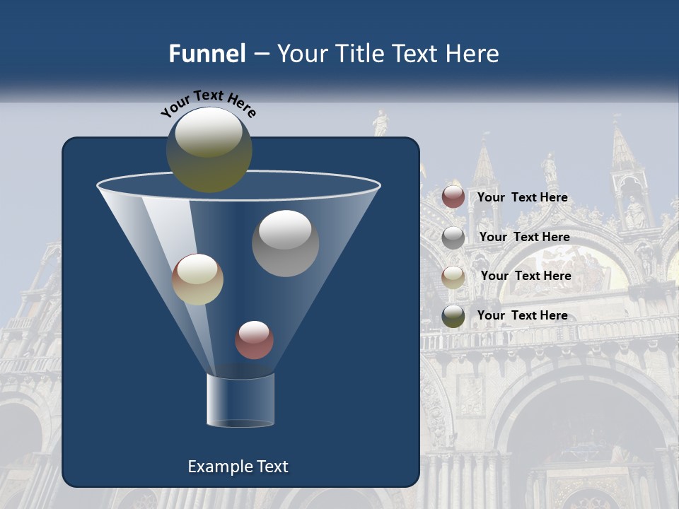 A Large Building With A Blue Sky In The Background PowerPoint Template