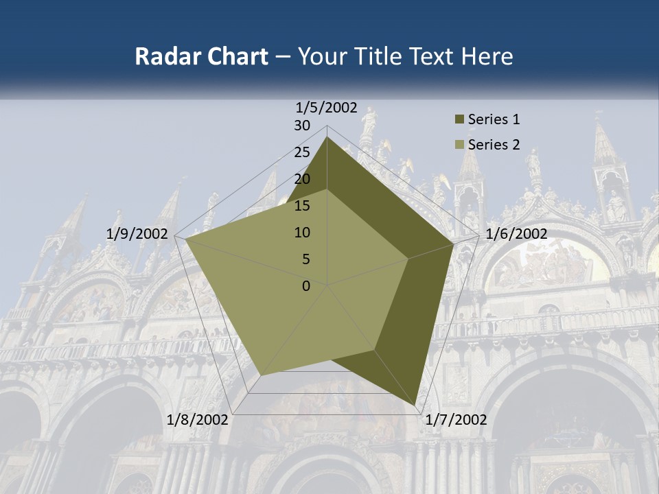 A Large Building With A Blue Sky In The Background PowerPoint Template