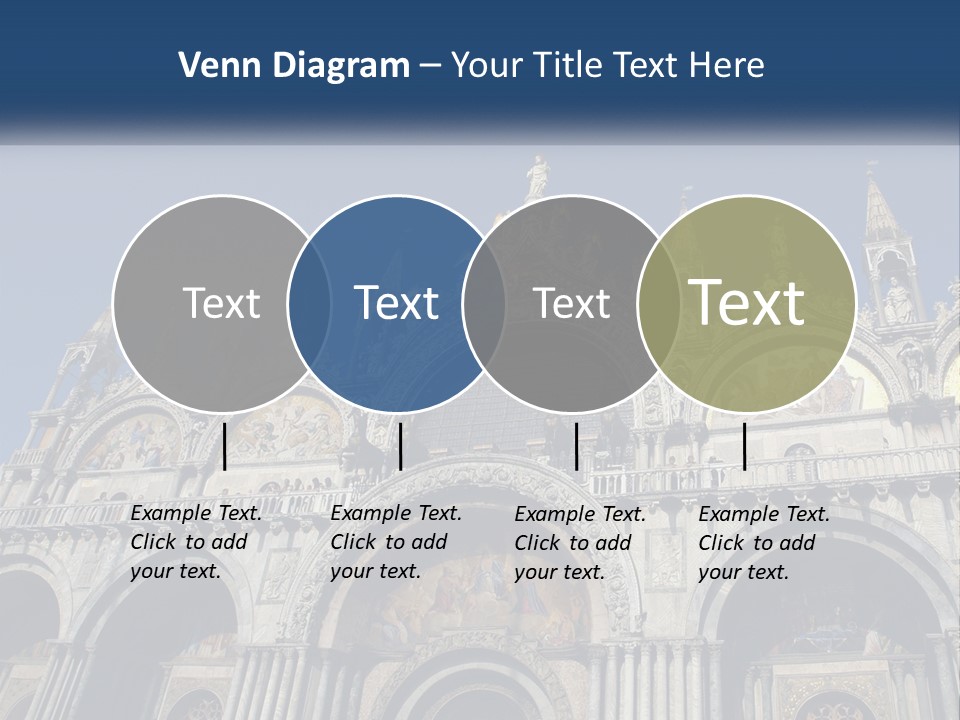 A Large Building With A Blue Sky In The Background PowerPoint Template