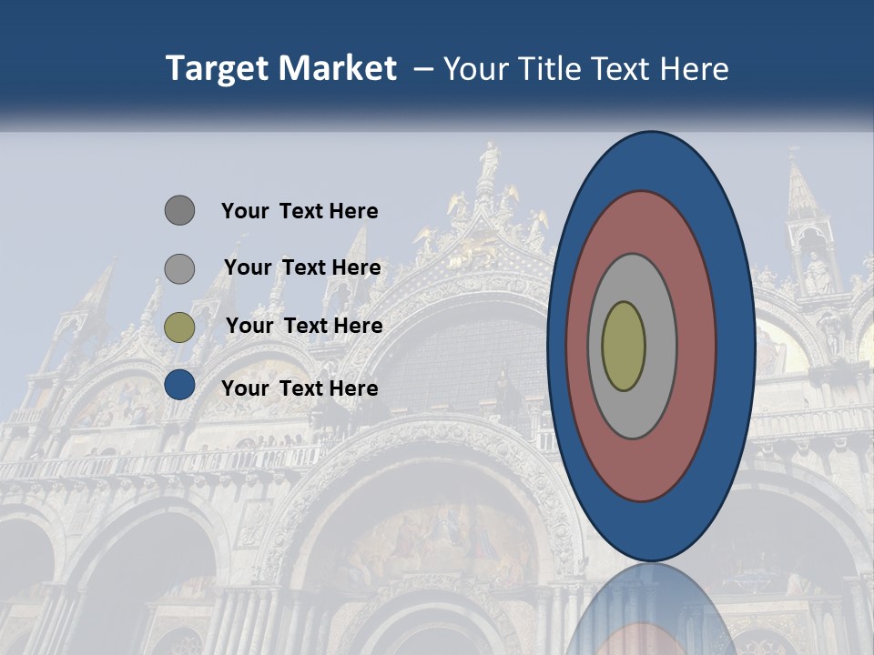 A Large Building With A Blue Sky In The Background PowerPoint Template