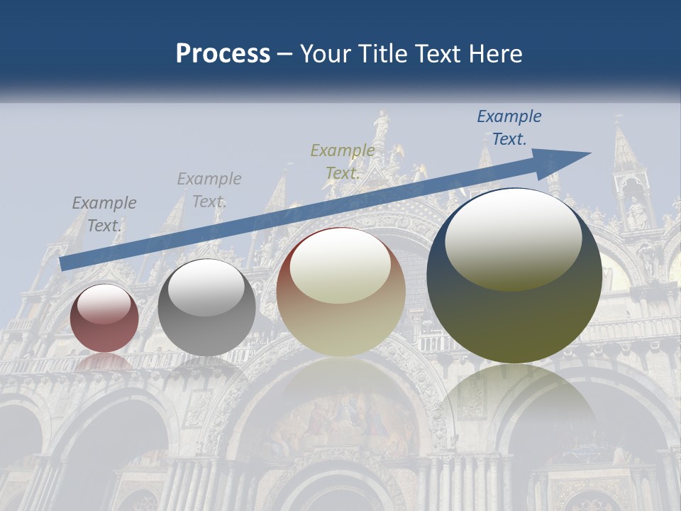 A Large Building With A Blue Sky In The Background PowerPoint Template