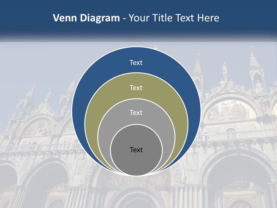 A Large Building With A Blue Sky In The Background PowerPoint Template