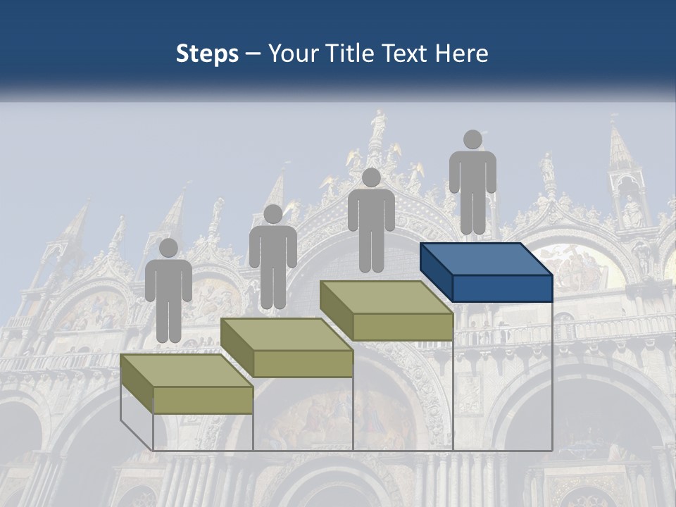 A Large Building With A Blue Sky In The Background PowerPoint Template