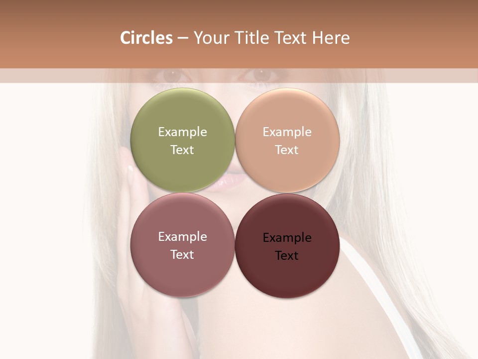 Touch Adult Skin PowerPoint Template