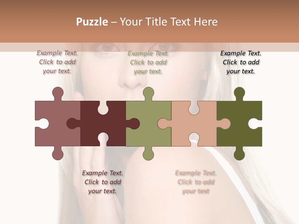 Touch Adult Skin PowerPoint Template