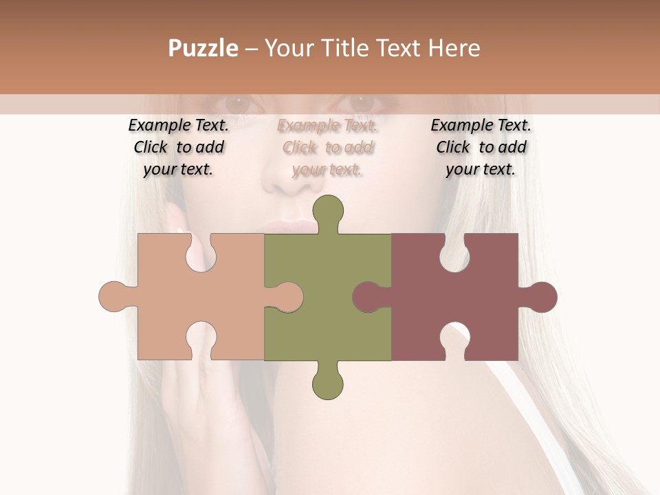 Touch Adult Skin PowerPoint Template