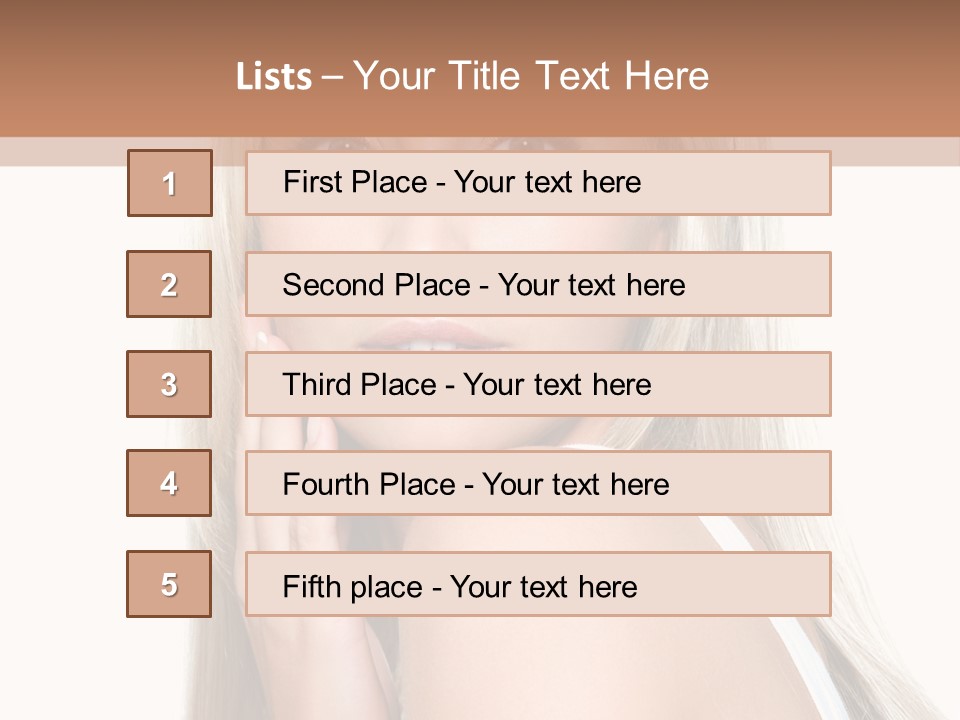 Touch Adult Skin PowerPoint Template