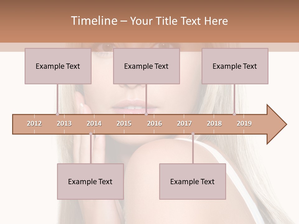 Touch Adult Skin PowerPoint Template