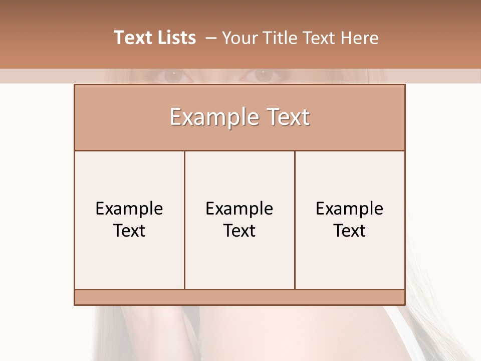 Touch Adult Skin PowerPoint Template