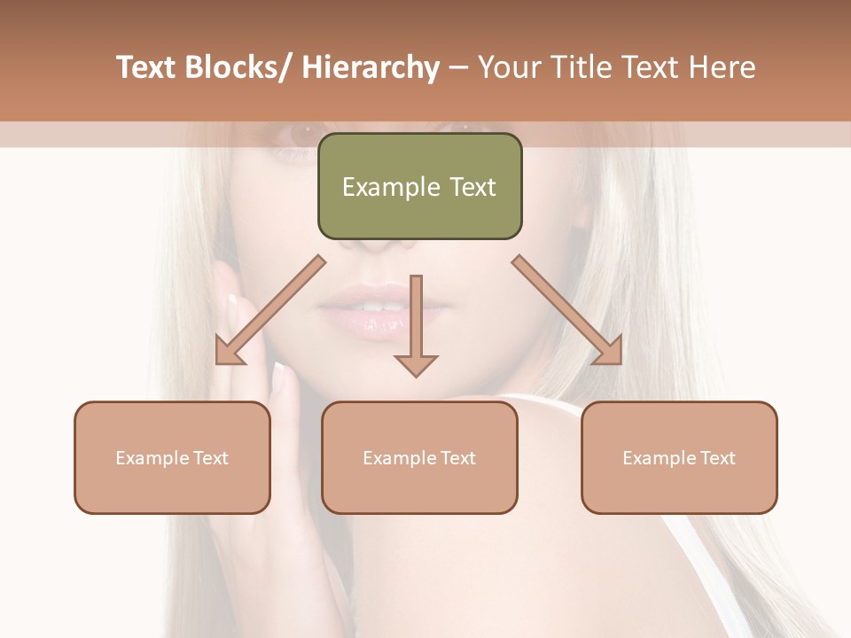 Touch Adult Skin PowerPoint Template