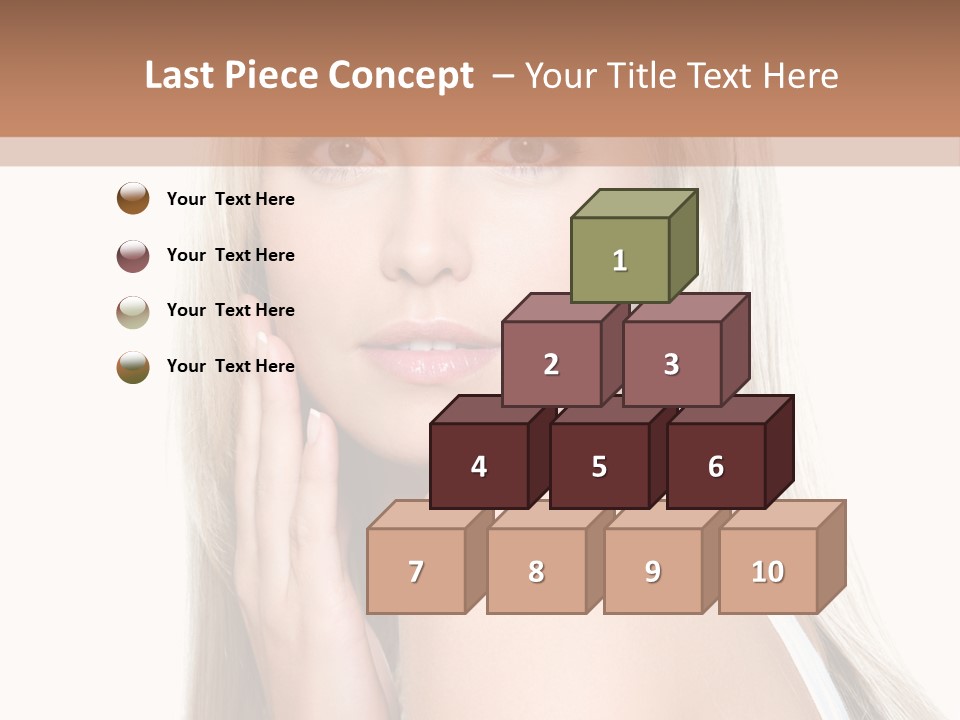 Touch Adult Skin PowerPoint Template