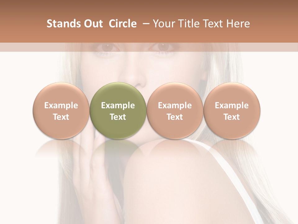 Touch Adult Skin PowerPoint Template