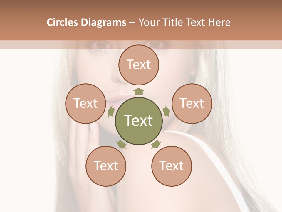 Touch Adult Skin PowerPoint Template