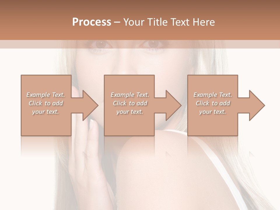 Touch Adult Skin PowerPoint Template