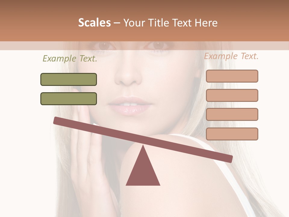Touch Adult Skin PowerPoint Template