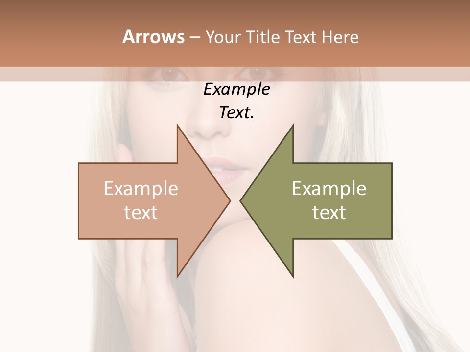 Touch Adult Skin PowerPoint Template