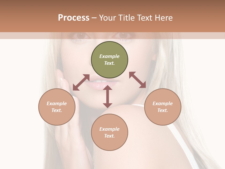 Touch Adult Skin PowerPoint Template