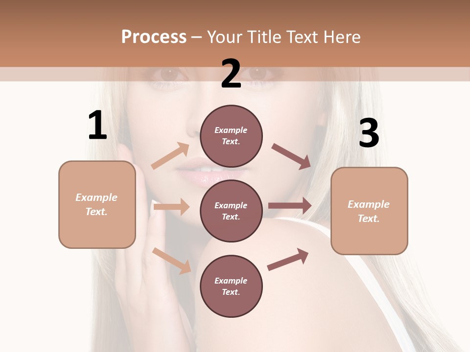 Touch Adult Skin PowerPoint Template